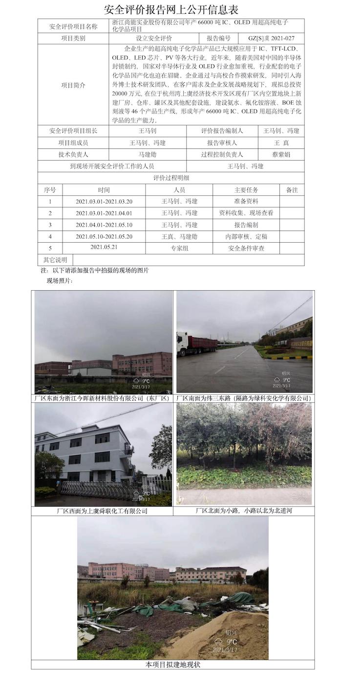 GZ【S】虞2021-027浙江尚能實業(yè)股份有限公司年產66000噸IC、OLED用超高純電子安全評價報告網上公開信息表.jpg