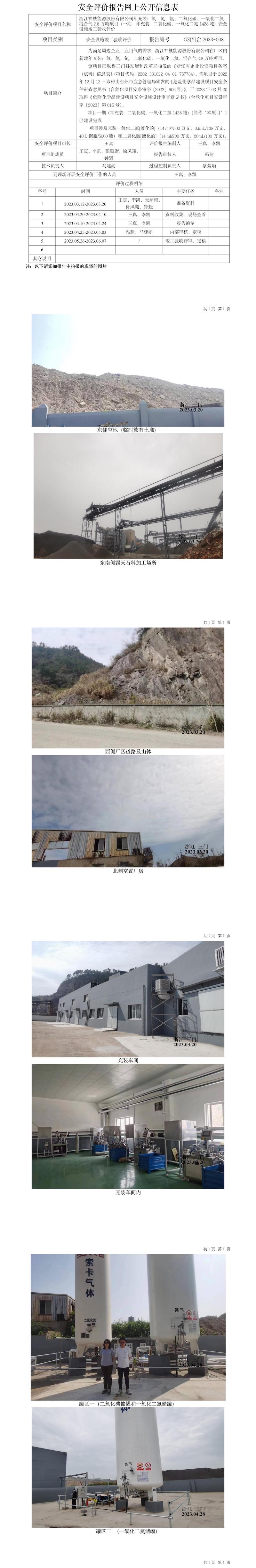 GZ【Y】臺2023-008浙江神核能源股份有限公司年充裝：氧、氮、氬、二氧化碳、一氧化二氮、混合氣 2.8 萬噸項目（一期：年充裝：二氧化碳、一氧化二氮1428噸）安全設(shè)施竣工驗收網(wǎng)上信息公開表.jpg