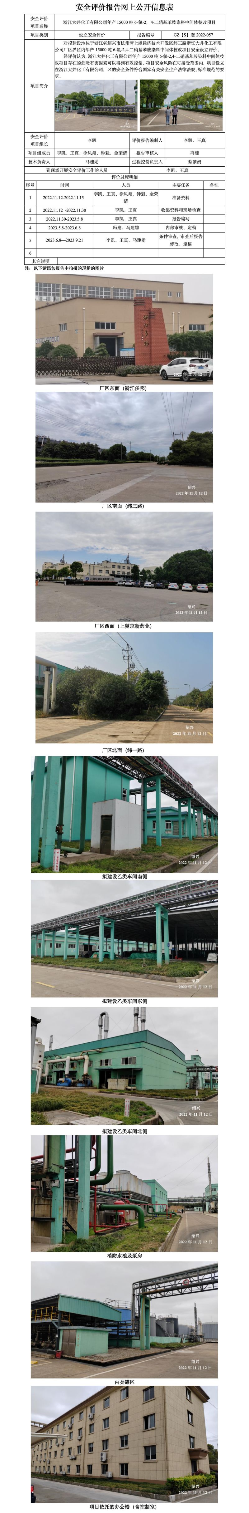 GZ【S】虞2022-57浙江大井化工有限公司年產(chǎn)15000噸6氯2-4二硝基苯胺染料中間體技改項目 網(wǎng)上公開信息表.jpg